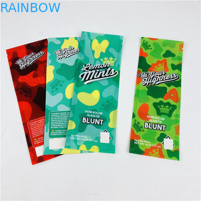 140mic VMPET Edible Mylar Plastic Bags MOPP Cigarillo Membungkus Tas Kemasan