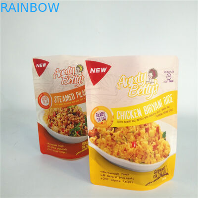 VMPET 12C PE Food Packaging Bag SGS Dengan Zipper Hot Food Cakes