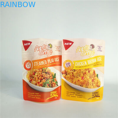 VMPET 12C PE Food Packaging Bag SGS Dengan Zipper Hot Food Cakes