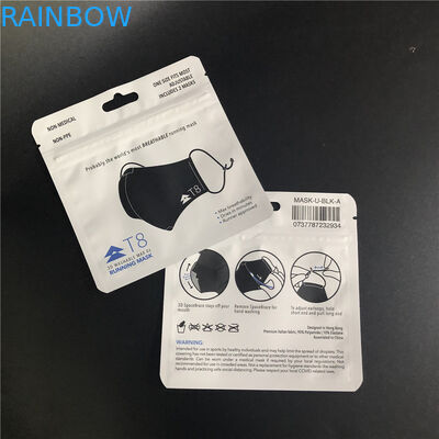 Tas Kemasan Ritel Plastik Cmyk MPET Kelas Atas Vmpet Untuk Kaus Kaki Makanan