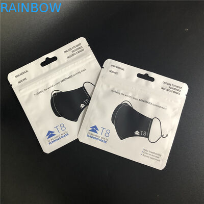 Tas Kemasan Ritel Plastik Cmyk MPET Kelas Atas Vmpet Untuk Kaus Kaki Makanan