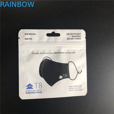 Tas Kemasan Ritel Plastik Cmyk MPET Kelas Atas Vmpet Untuk Kaus Kaki Makanan