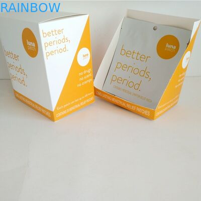 VMPET PVC CPP BOPP Segel Panas Tas Datar Cmyk Dengan Kotak Display