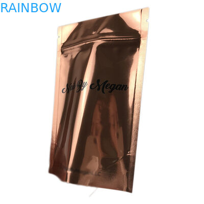 120mic MOPP CMYK Plastic Clothing Foil Bag SGS Clear Ziplock Mylar Bag