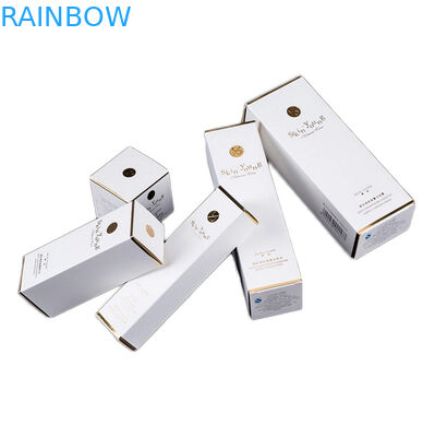 Kotak Kemasan Kosmetik Kertas SGS CMYK 2oz 60ml 30ml Foil Stamping
