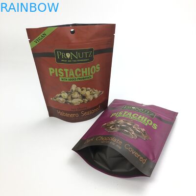 MOPP Gravure ISO VMPET Matte Zip Lock Bags 14g Dapat Ditutup Kembali Untuk Makanan