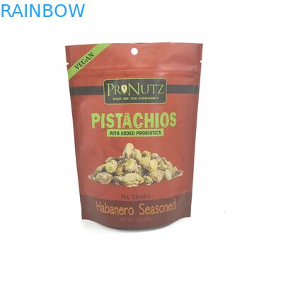 MOPP Gravure ISO VMPET Matte Zip Lock Bags 14g Dapat Ditutup Kembali Untuk Makanan