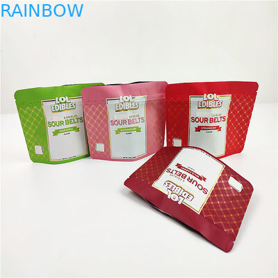 Mopp 180mic 3.5g Cookies Mylar Bags SGS PET Tas Ritsleting Bukti Bau