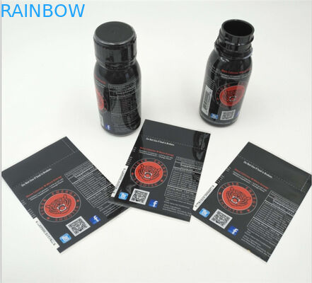 60 Microns Shrink Sleeves Labels 2oz 1oz 30ml 60ml Untuk Tabung Jars