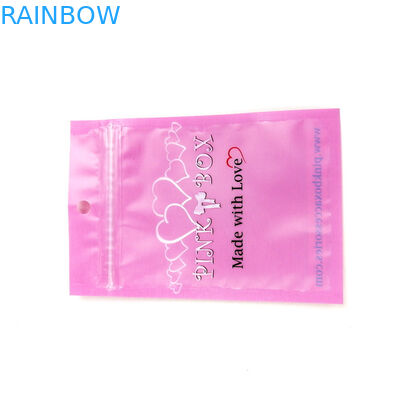 logo kustom plastik tas perhiasan foi beberapa desain film cut Aligners tas kemasan untuk pakaian tas ziplock yang jelas