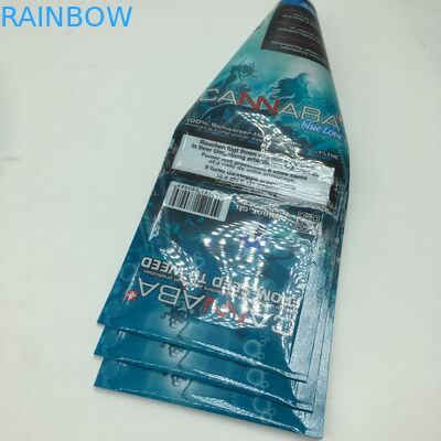 Digital Printing ZIplock Cigar Tobacco Leaf Packaging Bags Plastik Mylar Packaging Bags Pembungkus Kantong Plastik CBD