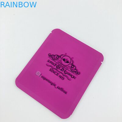 tas makanan untuk crocus dan teh safron kering 500 pcs MOQ untuk tas kemasan khusus tas kemasan kacang