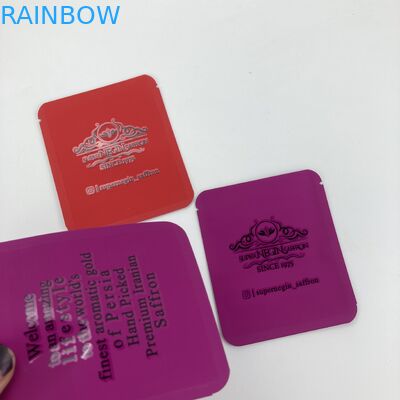 tas makanan untuk crocus dan teh safron kering 500 pcs MOQ untuk tas kemasan khusus tas kemasan kacang