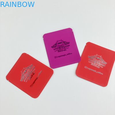 Grosir Kustom Aluminium Foil Kemasan Makanan biji Teh Matte flat Bags kacang kemasan tas