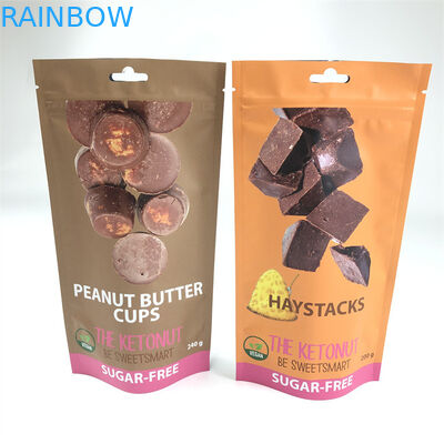 CMYK 110mic Zipper Stand Up Pouch Edibles Hemp Child Proof Mylar Bags