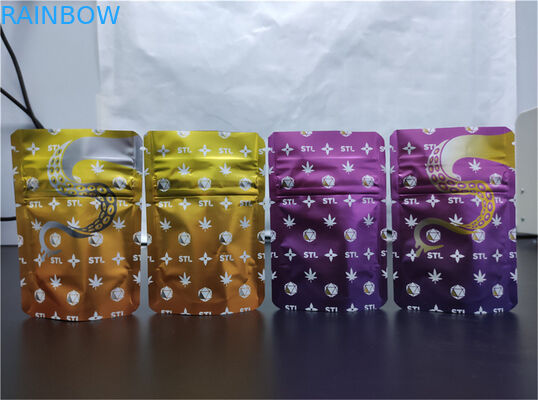 SGS 12C 1.2C VMPET Stand Up Zipper Bag Glossy Matt OPP AL Untuk Buah Kering