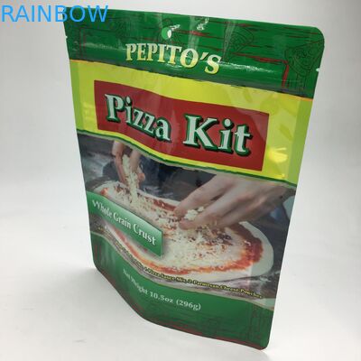 MOPP VMPET 296g Stand Up Ziplock Pouch Kit Pizza Kerak Gandum 10.5oz