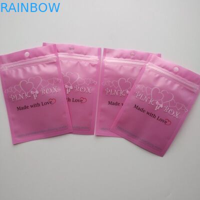 Tas Kemasan Plastik CMYK PA 1.5C Laminated VMPET Jewelry Plastic Flat Pouches