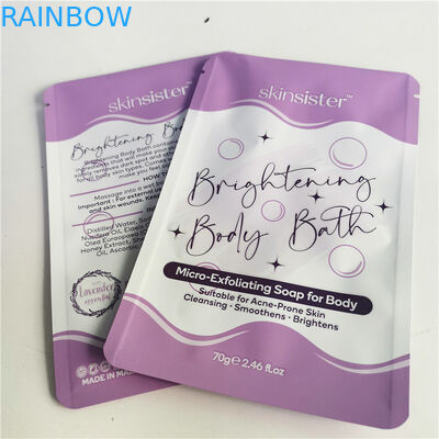 AL 0.7C 12C Tas Camilan Laminasi yang Dapat Ditutup Kembali SGS MPET Tas Ritsleting Kosmetik