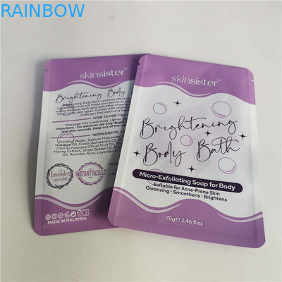 AL 0.7C 12C Tas Camilan Laminasi yang Dapat Ditutup Kembali SGS MPET Tas Ritsleting Kosmetik