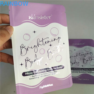 AL 0.7C 12C Tas Camilan Laminasi yang Dapat Ditutup Kembali SGS MPET Tas Ritsleting Kosmetik