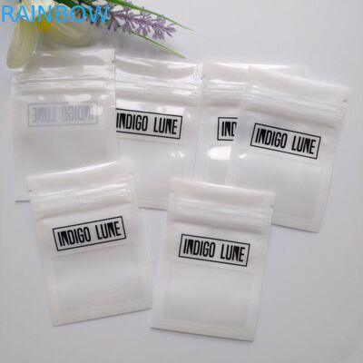 SGS 100mic Gravure Plastic Pouches Kemasan Gelang Anting Plastik 1.2C MPET