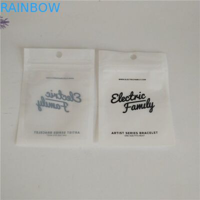 PET NY 200mic CMYK Kantong Plastik Kemasan SGS VMPET Untuk Gelang Anting