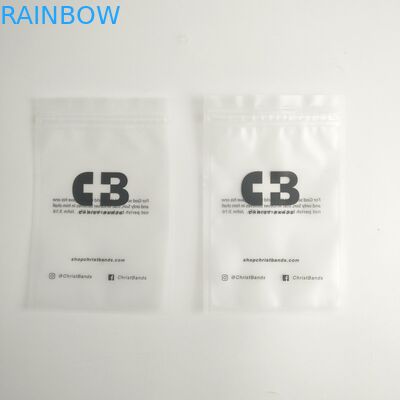 PET NY 200mic CMYK Kantong Plastik Kemasan SGS VMPET Untuk Gelang Anting