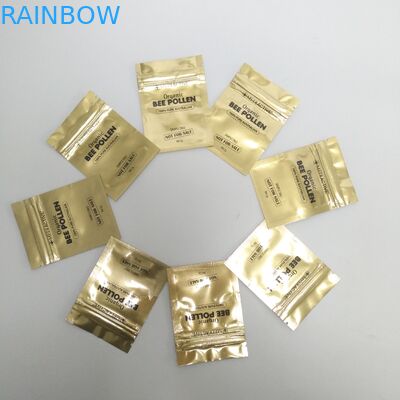 Kantong Plastik Gravure 100mic CMYK Kemasan Kantong Ritsleting Datar SGS VMPET