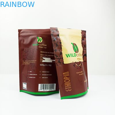 MOPP 200mic SGS CMYK Aluminium Foil Pouches vmpet Drip Coffee Filter Bag