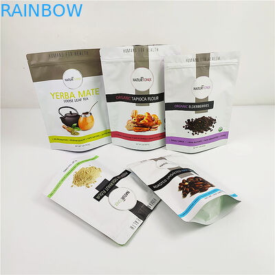 120mic Aluminium Foil Mylar Bag Mopp Plastic SGS Edible Food Packaging Bag