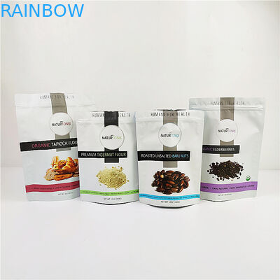 Menilai 200mic CMYK Aluminium Foil Ziplock Bag VMPET THC CBD Packaging Bag