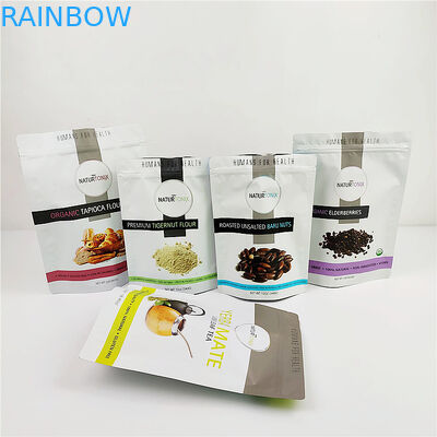 Menilai 200mic CMYK Aluminium Foil Ziplock Bag VMPET THC CBD Packaging Bag