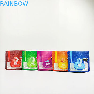 SGS 80mic CMYK Herbal Dupa Kemasan 200g MOPP Aluminium Foil Mylar Bag