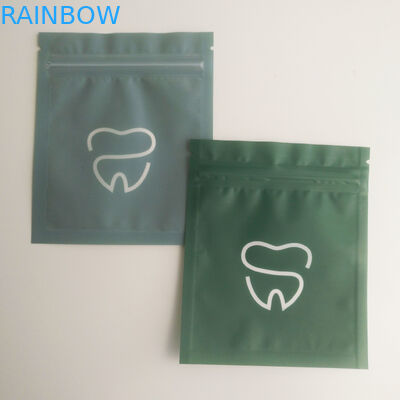 90mic MOPP Mylar Ziplock Pouch CMYK MATT Untuk Aligner Tak Terlihat