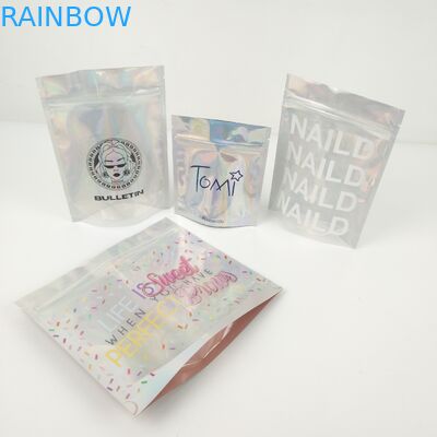 1.2c Mpet CMYK Ziplock Tas Kemasan Plastik VMPET Gravure Untuk Kosmetik Perhiasan