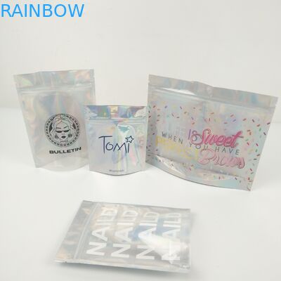 1.2c Mpet CMYK Ziplock Tas Kemasan Plastik VMPET Gravure Untuk Kosmetik Perhiasan