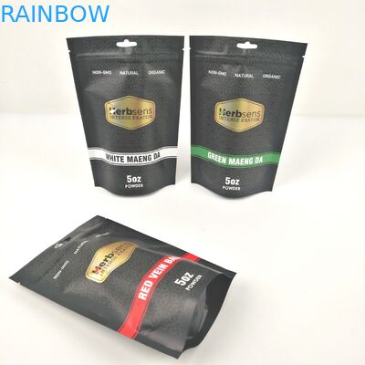 200g Vmpet 10C Kantong Plastik Laminasi Kemasan Black Matte Mopp