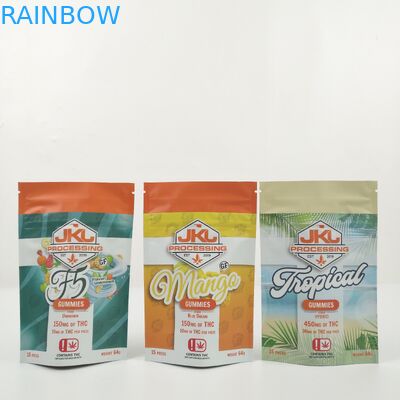 Matte Doypack 0.7c Al Stand Up Zipper Pouch Kompos Untuk Bolsa Snack