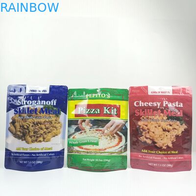 CMYK Mopp Tas Ziplock Mylar yang Dapat Ditutup Kembali Retort Pouch Tas Doypack Plastik