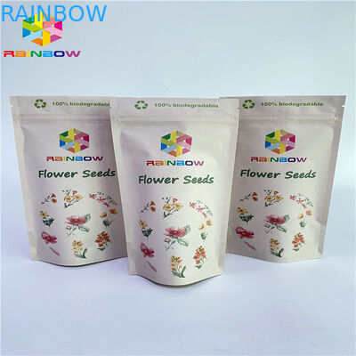 Pa 1.5c 80mic Kraft Paper Ziplock Bag Vmpet Laminated Nut Packaging Bags