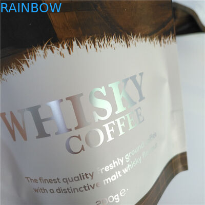 Biji Kopi Teh Kemasan Untuk Kantong Teh Kantong Plastik Dan Kantong Kemasan Kopi Ritsleting Stand Up Pouch