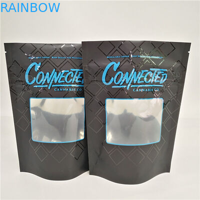 Ritsleting Anak Bukti Bau Aluminium Foil THC 420 CBD Minyak Bud Gulma Gummy Candy Sachet