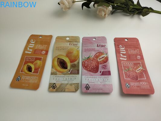 Benih Cetak Kustom Gulma Asap Cerutu Bungkus Kemasan Kantong Tembakau Daun Kuning / Kantong Kemasan Bungkus Tumpul