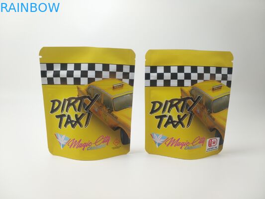 4X6 Inci Mylar Ziplock Bags Foil Lined THC CBD Swiss Weeds