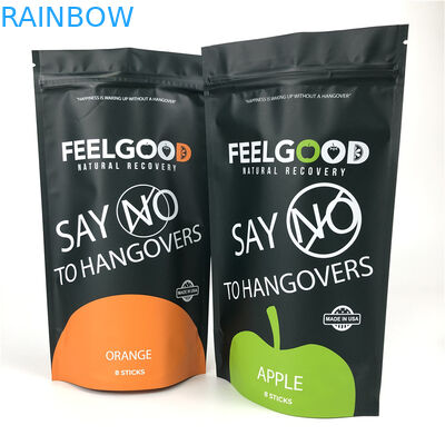 Ditutup Kembali Grosir Kustom Stand Up Pouch Chips Spice Snack Nuts Zipper Packing Mylar Plastic Bags