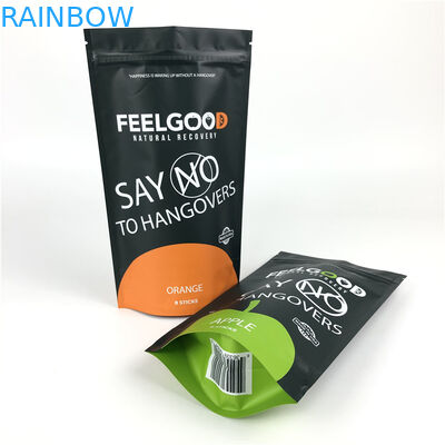 Ditutup Kembali Grosir Kustom Stand Up Pouch Chips Spice Snack Nuts Zipper Packing Mylar Plastic Bags