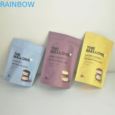 Matt VMPET Smell Proof Zipper Pouch CMYK Pantone 240 Mikron