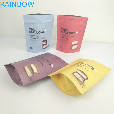 Matt VMPET Smell Proof Zipper Pouch CMYK Pantone 240 Mikron