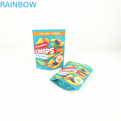 VMPET CMYK Gravure Mylar Stand Up Pouch MOPP Doypack Mylar Zipper Bags